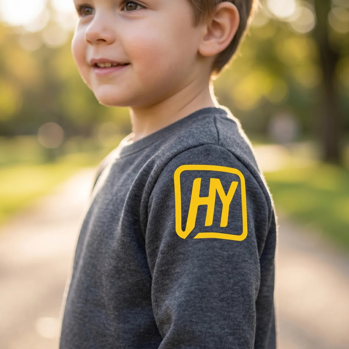 HY-SiO1H matte silicone film on children's clothing and accessories with soft non-irritating premium decoration