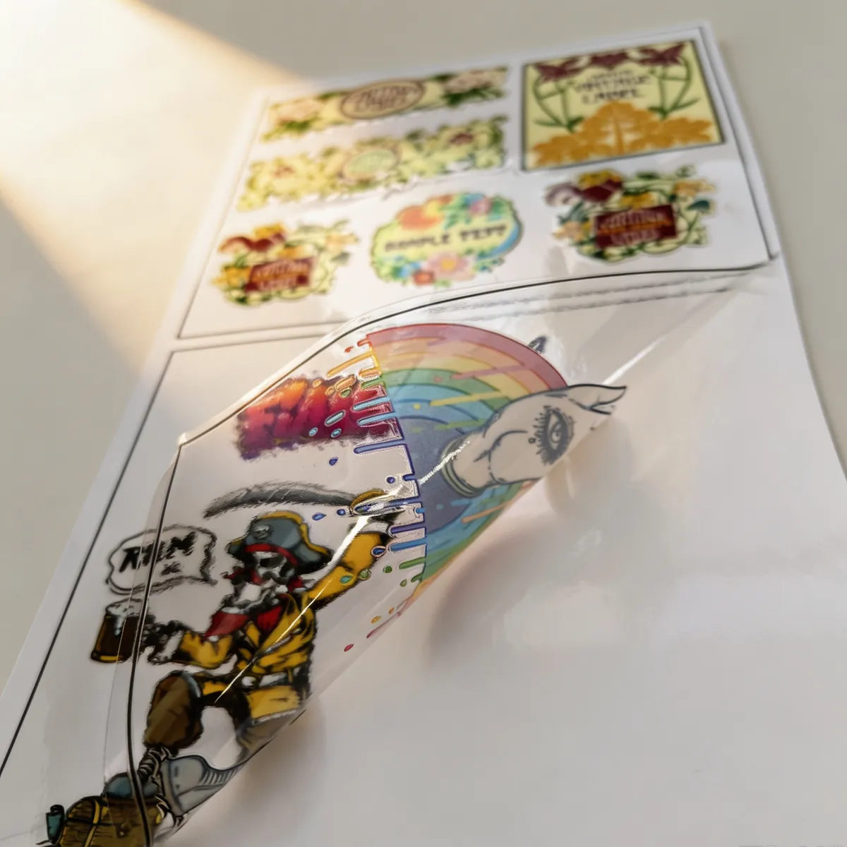 UV A and B Printing Film