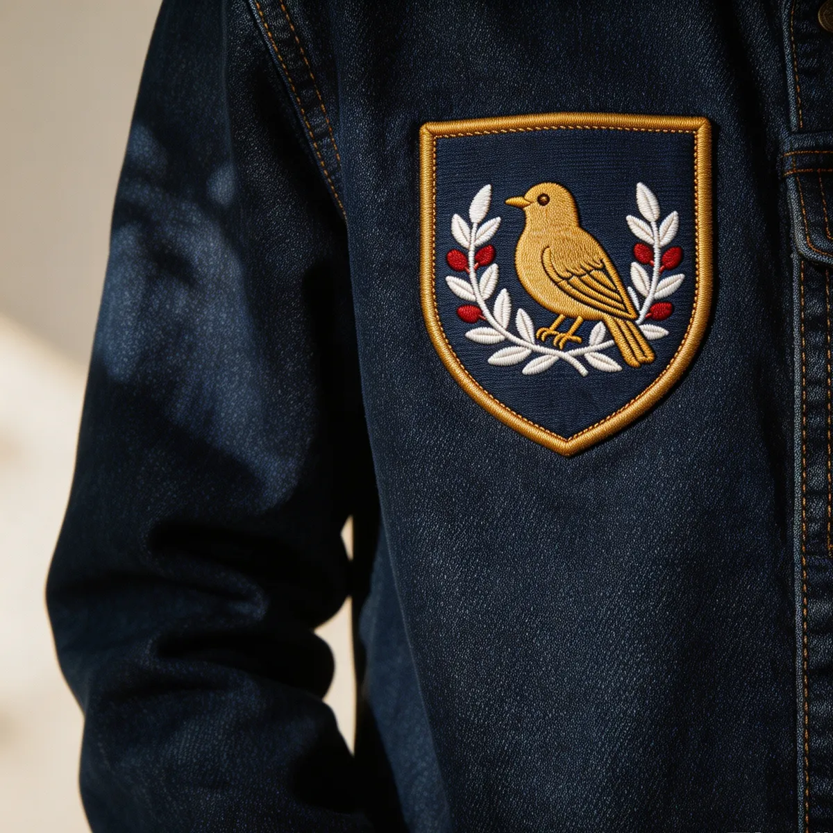 Embroidered Patches on children's clothing and accessories with rich three-dimensional embroidered texture and flexible application