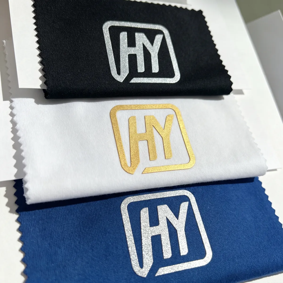 HY-SiO3H-4 High-Fastness Gold/Silver Silicone Heat Transfer Film
