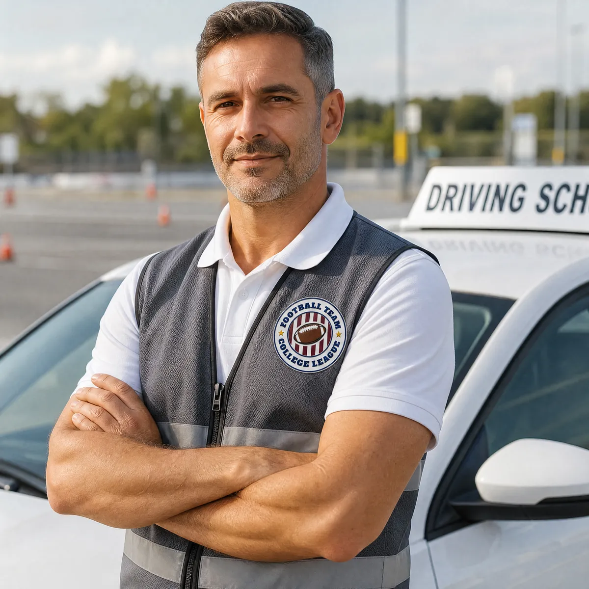 Digital printing Heat Transfer Vinyl on industrial and corporate workwear with vibrant digital printing performance