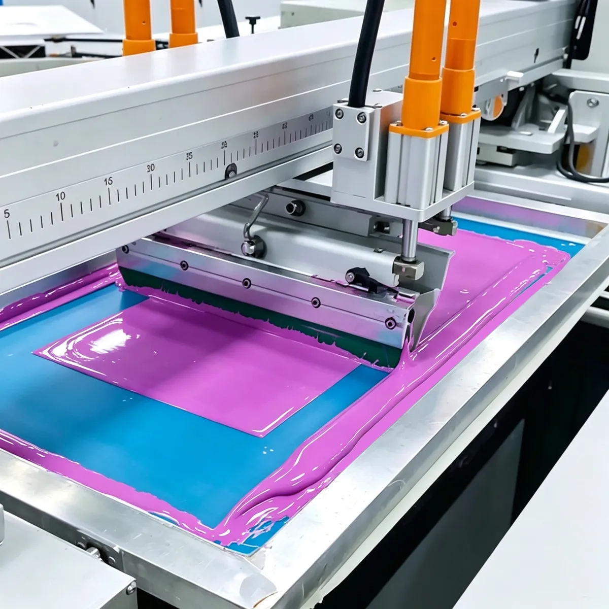 Silicone HTV for secondary screen print