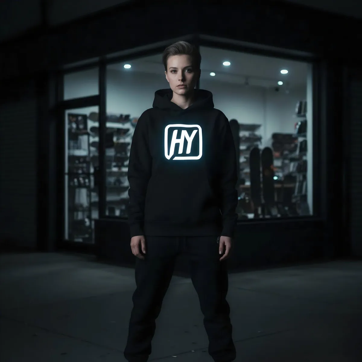 Reflective TPU Patches on fashion and casual wear with highly bright and eye-catching reflective effect