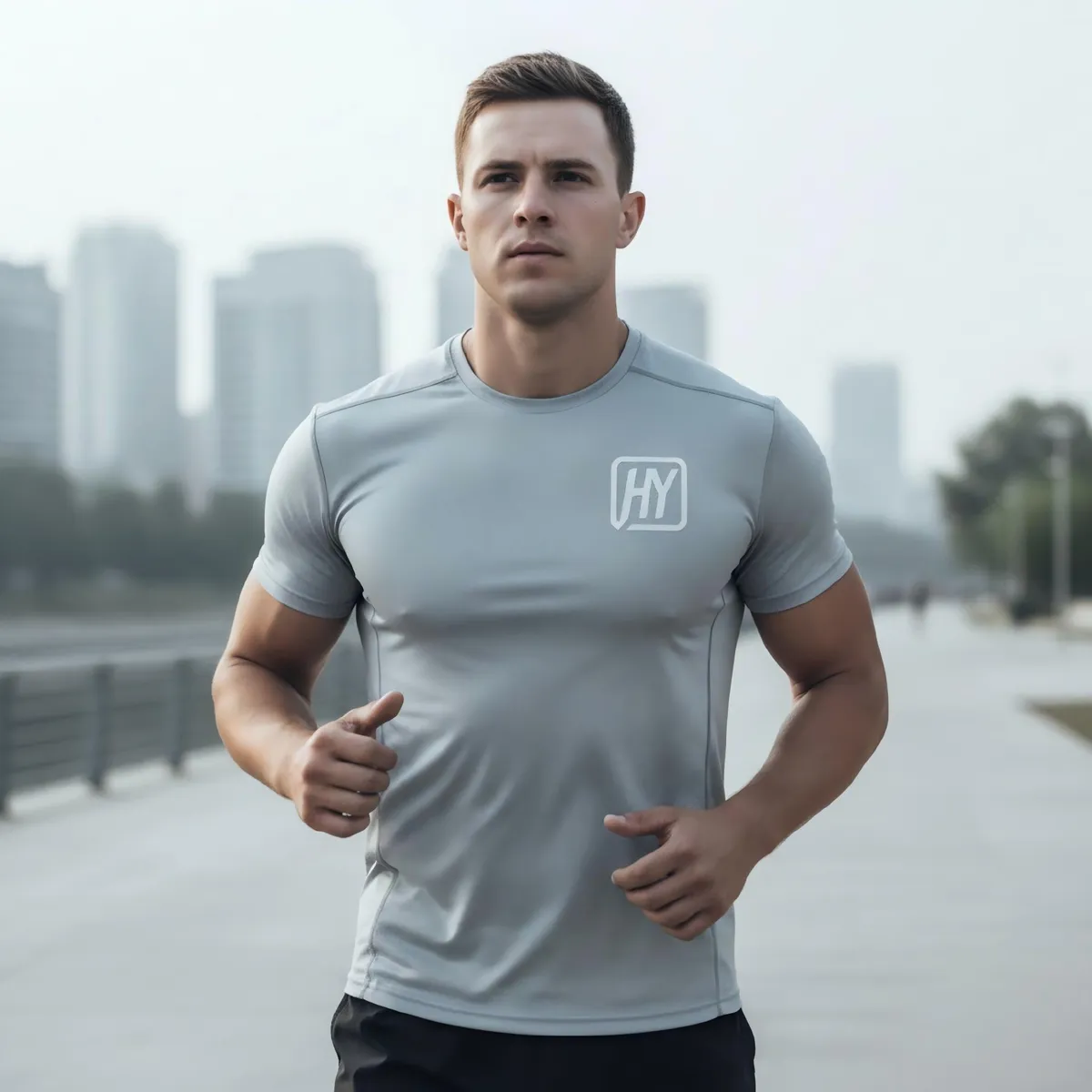 Reflective Heat Transfer Vinyl on professional sports and outdoor apparel with high-visibility reflective effect
