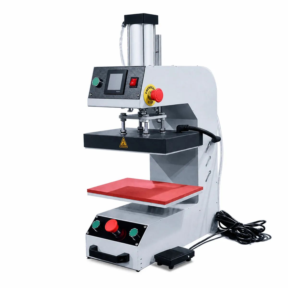 HY-P1L PNEUMATIC SINGLE STATION LABEL HEAT PRESS MACHINE