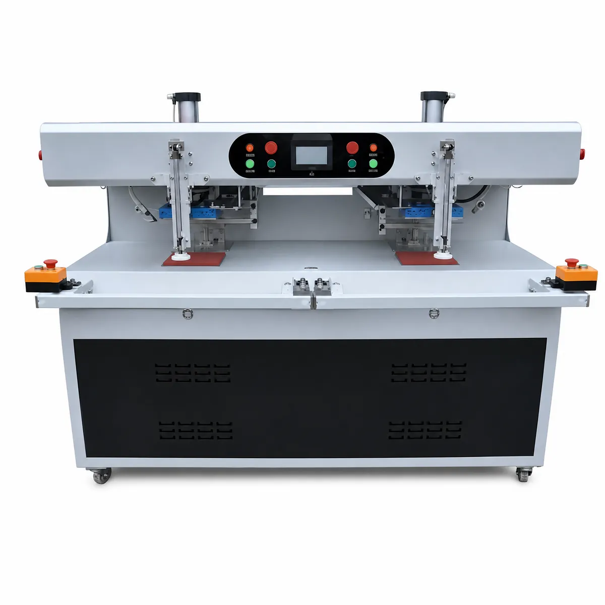 HY-P2AL INTELLIGENT PNEUMATIC DUAL STATIONLABEL HEAT PRESS MACHINE