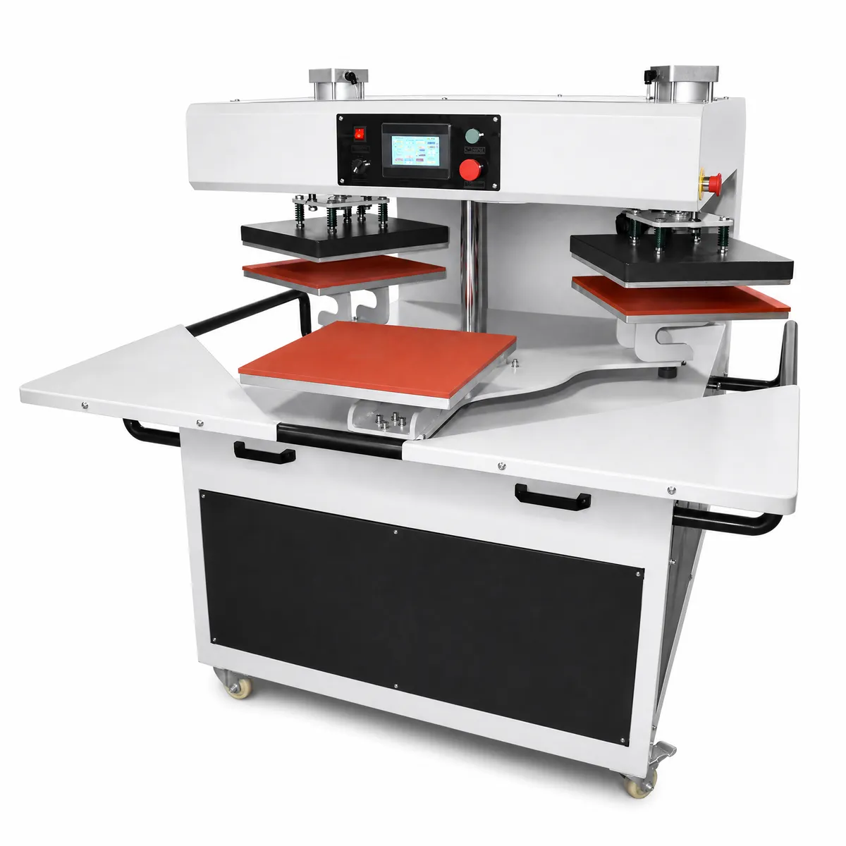 HY-PR3B ROTARY THREE-STATION HOT AND COLD PRESS MACHINE