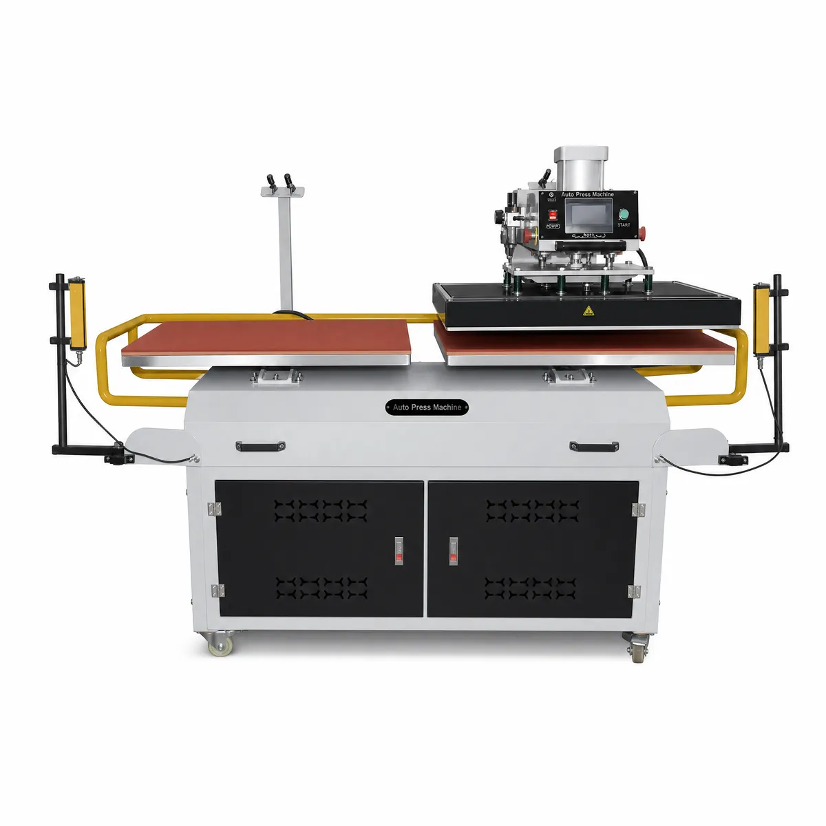 HY-PU2A UP-SLIDING DESKTOP AUTOMATIC DOUBLE-STATION HEAT PRESS MACHINE