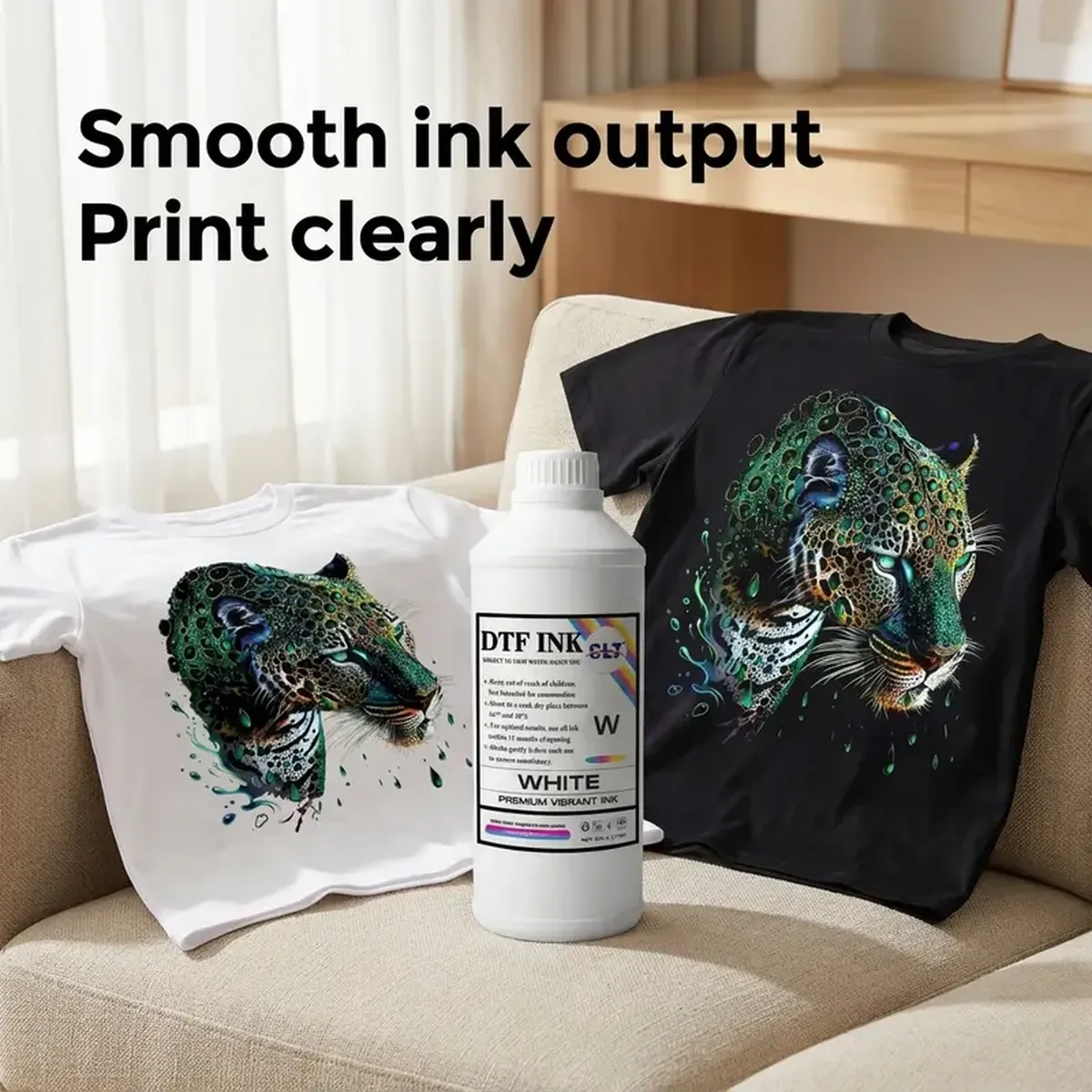 Technical parameters for professional white ink HY 1798-3 including pH and viscosity