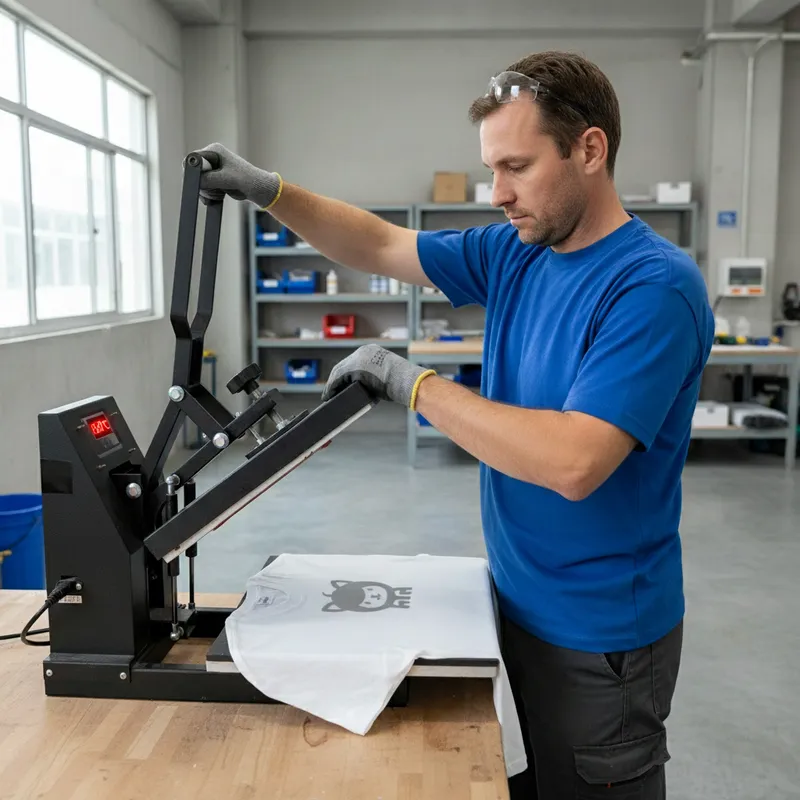 5. Heat Press Transfer